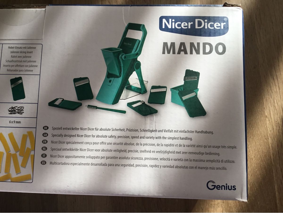 Elettrodomestici da cucina: Nicer dicer Mando - 12 teilig - neu – Nuovo e nell'imballaggio originale da Triesen venduto da Trisuna 3