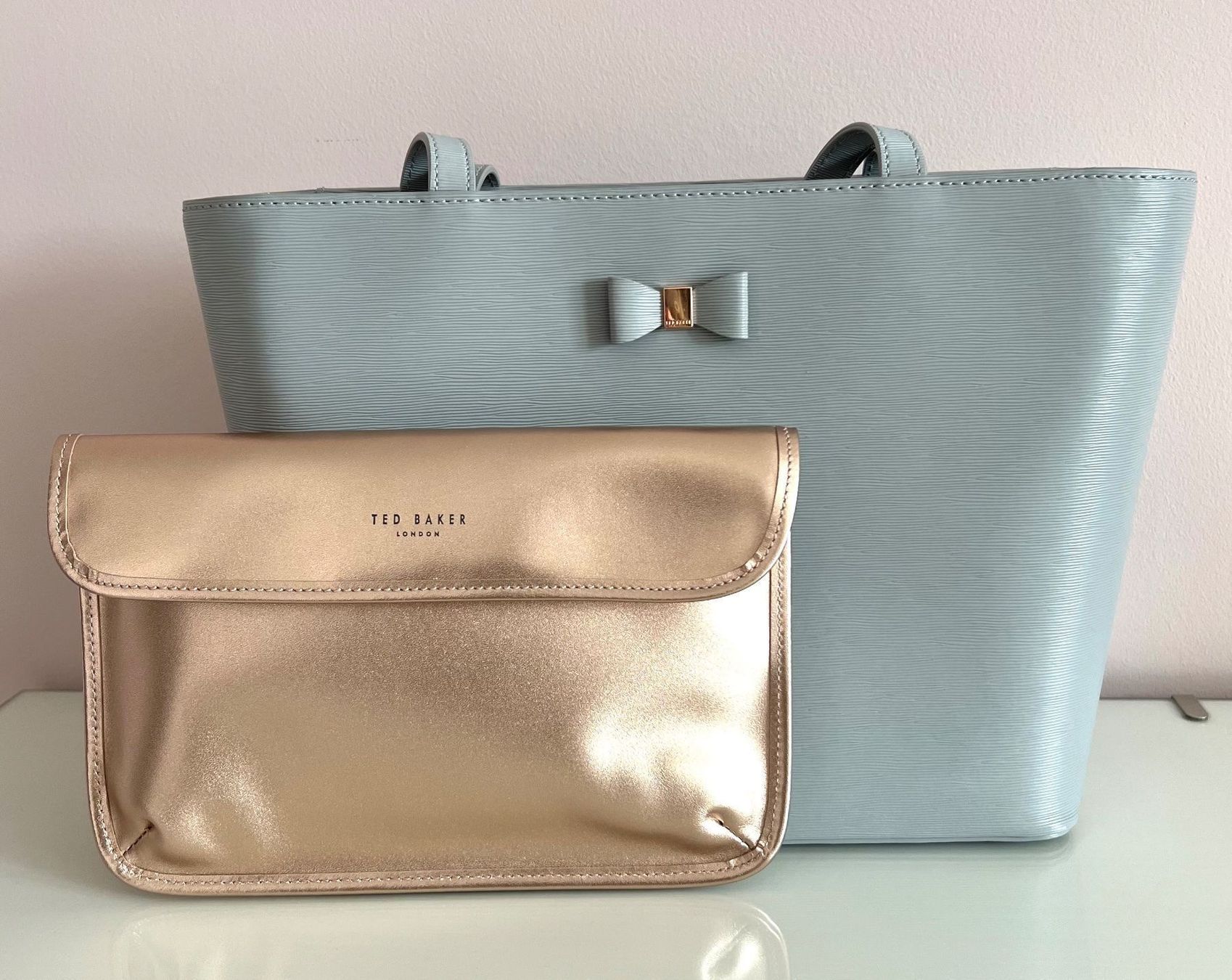 Ted Baker Borse da donna: Ted Baker Handtasche (grau) – Nuovo (secondo la descrizione) da Eichberg venduto da Lolapop18 4