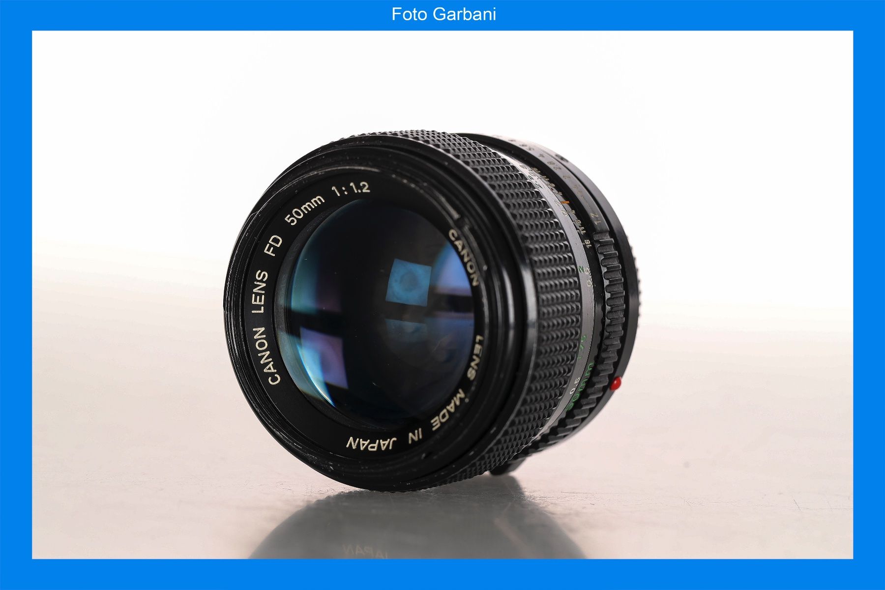Canon Obiettivi: Canon FD 50mm f1.2 – Usato da Muralto venduto da FotoGarbani 1