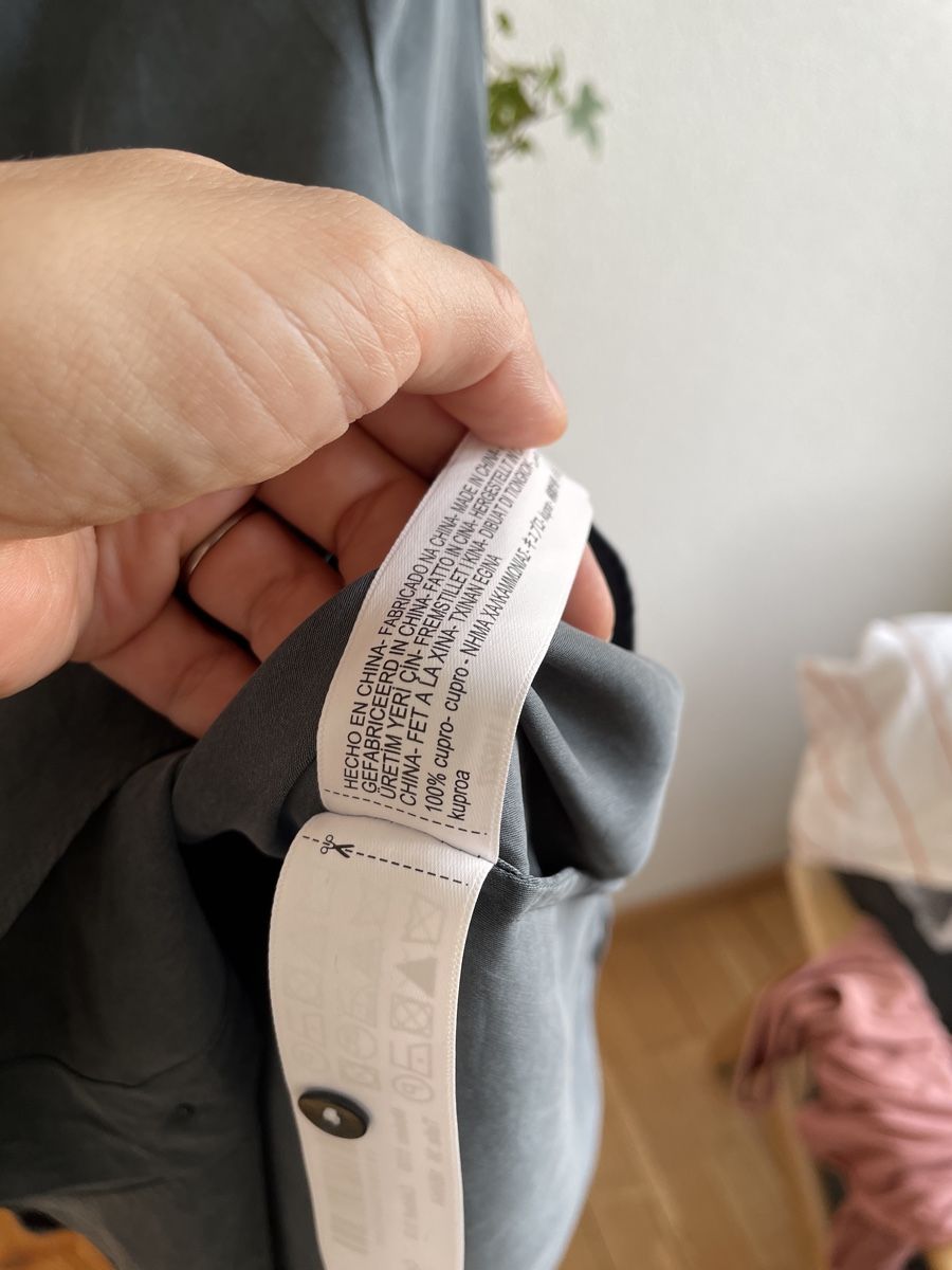 Massimo Dutti Camicette: Massimo Dutti | Bluse | grau | Grösse 36  – Usato da Zürich venduto da samira12382 3