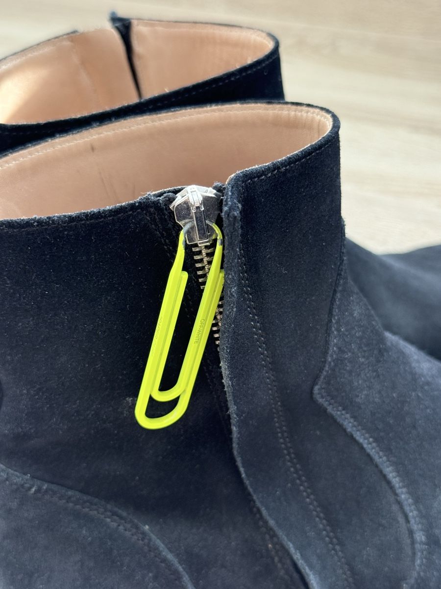 Off-White Scarpe da uomo: Off-White Boots Suède | Pointure 42 | Virgil Abloh | tromb – Usato da Genève venduto da sst_nv8c 6