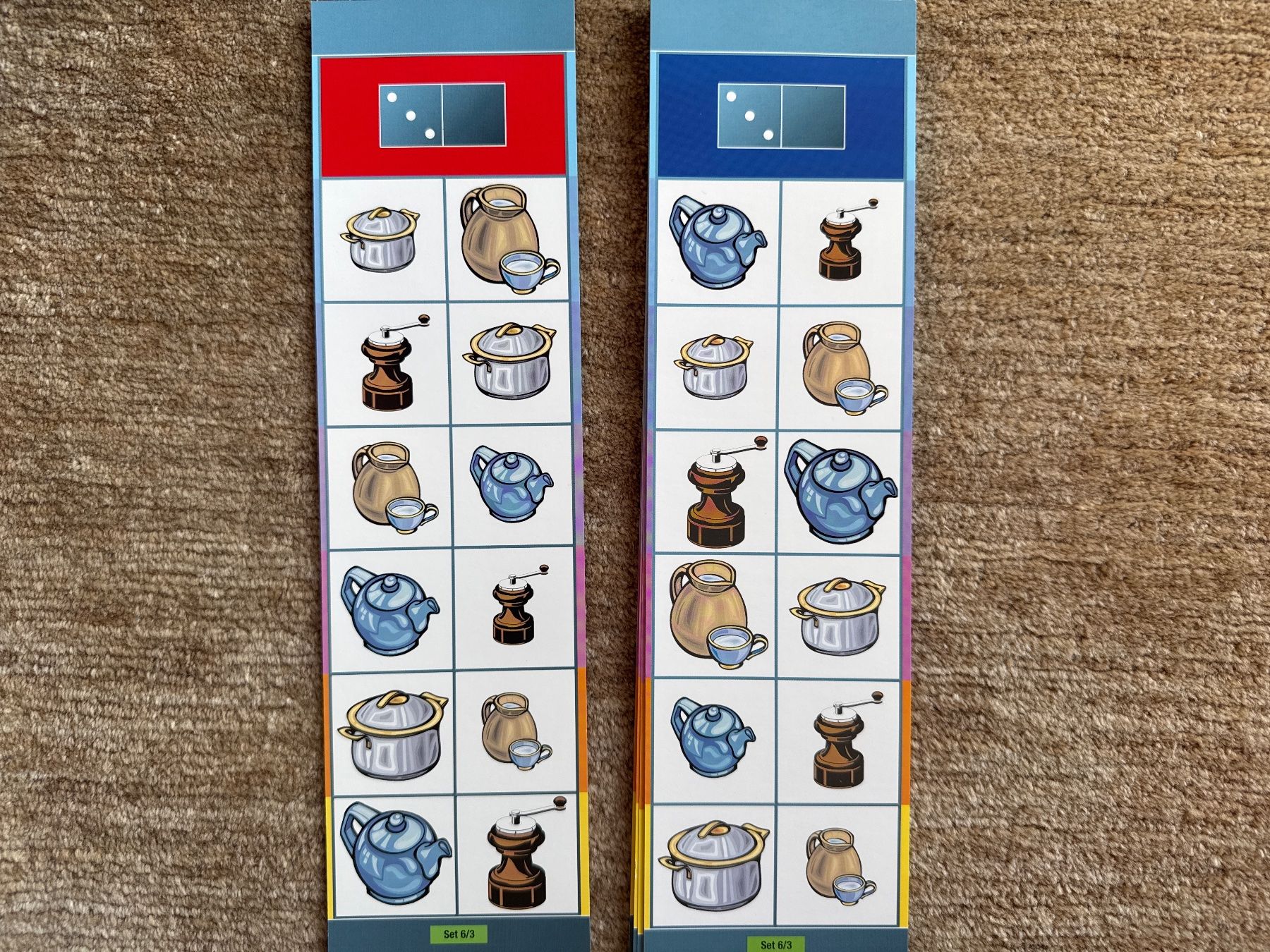 Giochi: Flocards  Set 6 -- ohne Schachtel – Usato da Aarau venduto da Kilauea 4