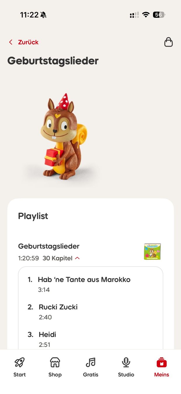 Tonies Statuette: Tonie Geburtstagslieder – Usato da Pfäffikon SZ venduto da Syndrome379 5