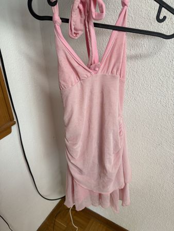 Kleid Neckholder gemustert Grösse M