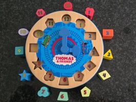 Thomas und seine Freunde / Uhr aus Holz