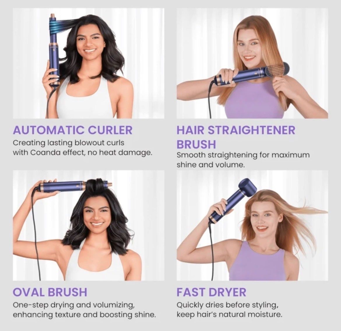Föhn: Atopskins 5 in 1 Haarstyler Set – Neu und originalverpackt aus Emmenbrücke von ShopDirect 6