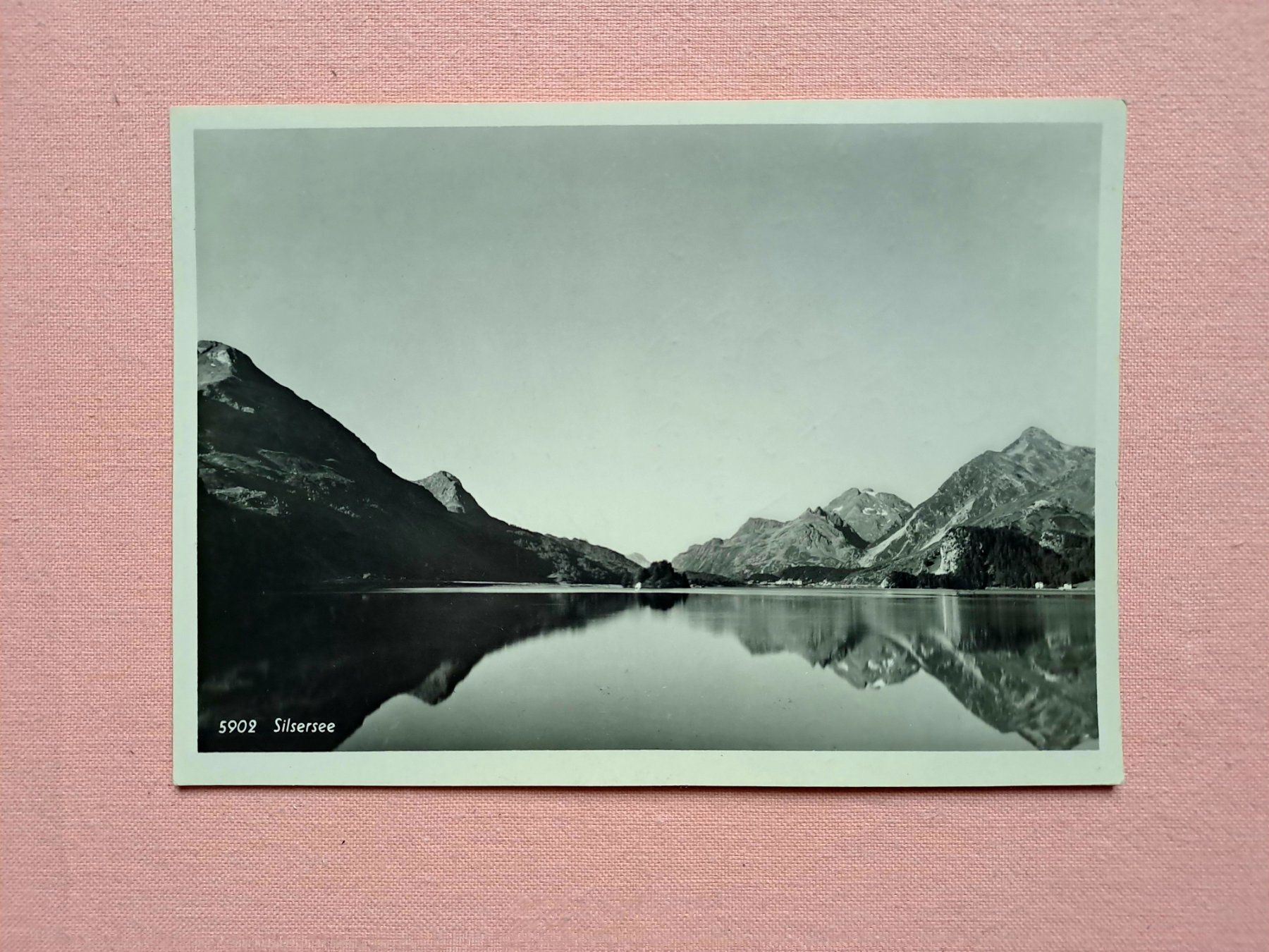 Cartoline postali: uralte SW-Ansichtskarte Silsersee von Albert Steiner 1949 – Nuovo (secondo la descrizione) da Ostermundigen venduto da pedru8