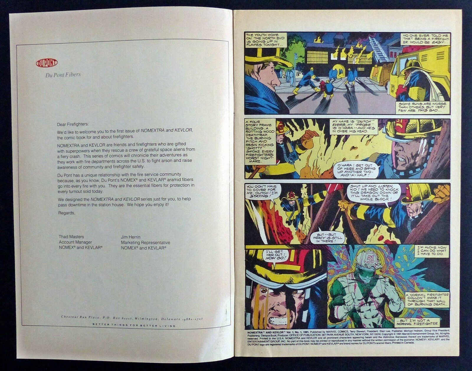 Fumetti: MARVEL 1991 NOMEXTRA AND KEVLOR PROMO – Usato da Lugano venduto da YouWantUS 1