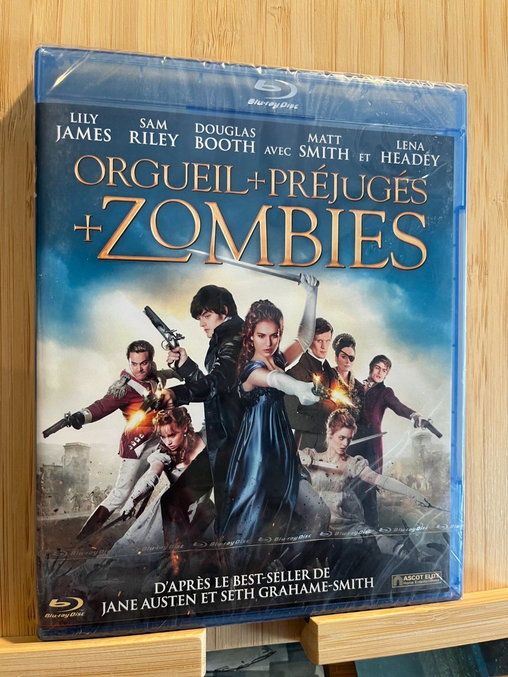 Alle DVDs: Orgueil + Préjugés + Zombies (2016, Blu-ray) – Neu und originalverpackt aus Vevey von zecollector 1