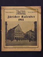 ZÜRICHER KALENDER 1914,ILLUSTRIERT,RAR