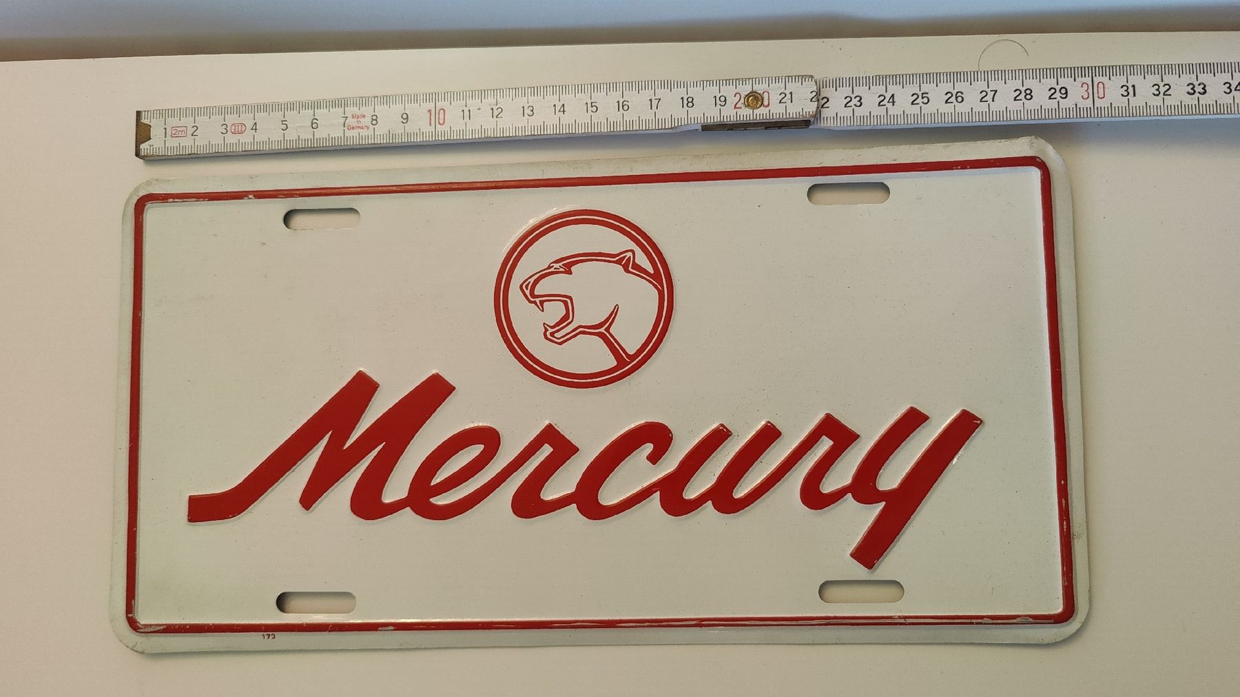 Insegne: Mercury Cougar Blechschild (W9) – Usato da Neuenhof venduto da bro_9zsg 4