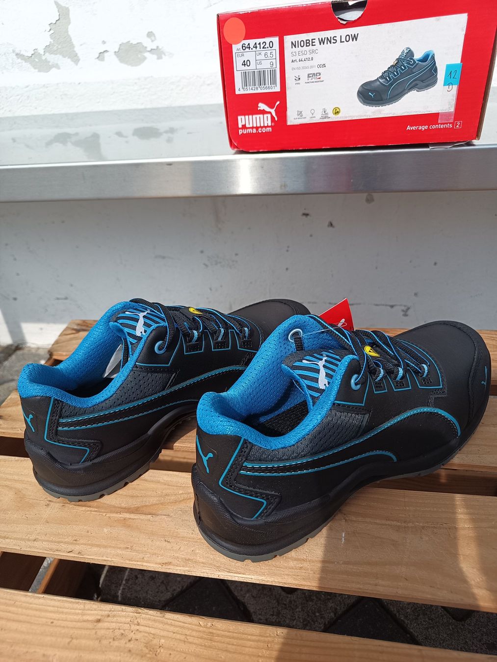 Puma Damenschuhe: Puma Sicherheitsschuhe S3 SRC 40 – Neu und originalverpackt aus Oberegg von A-Z.Handel.Loehrer 2