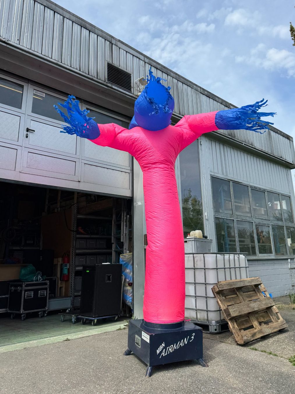Statuette: Mbn Airman 3 , Lufttanzfigur, Sky Dancer – Usato da Däniken SO venduto da Profog1
