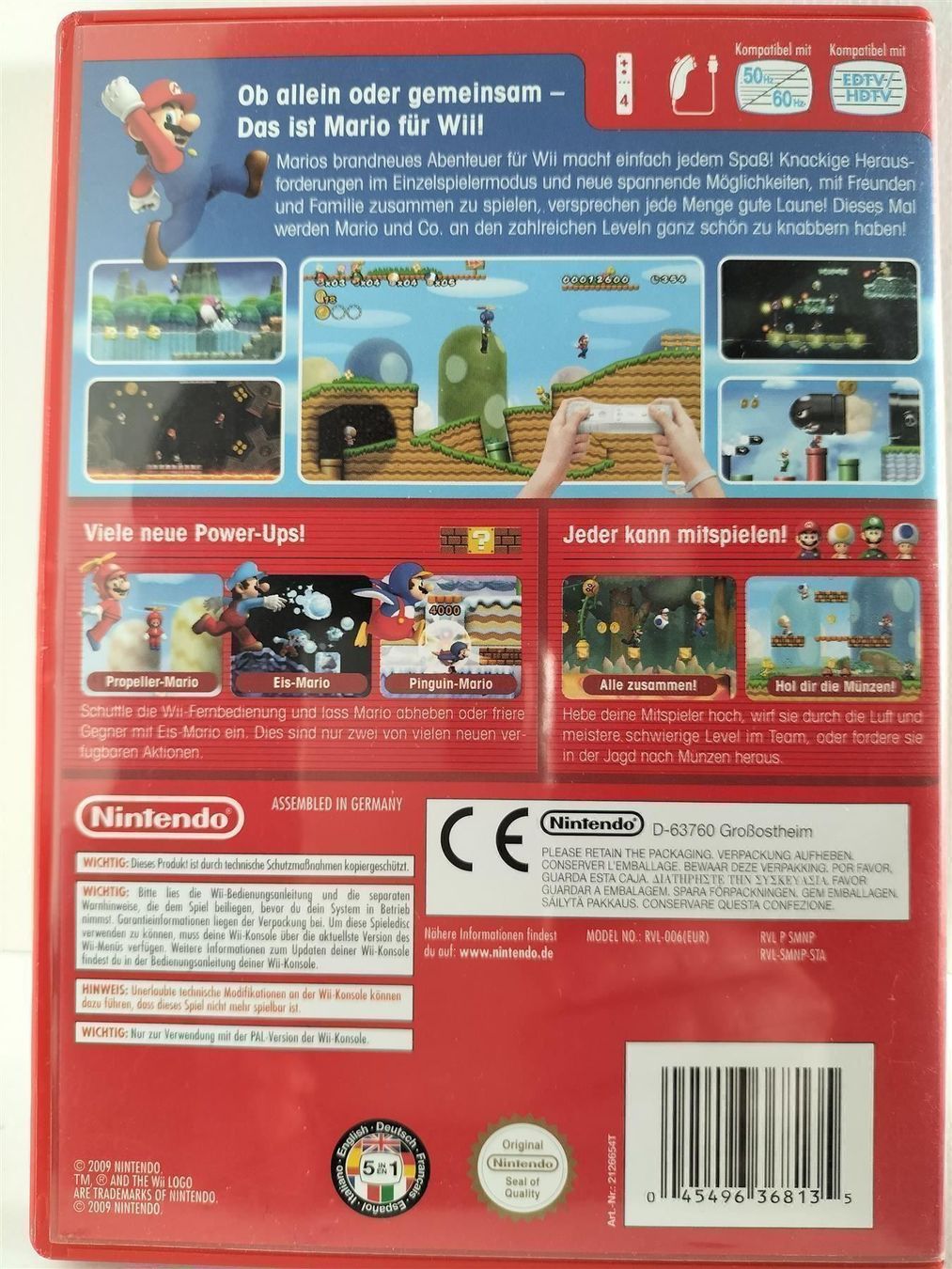Spiele: New Super Mario Bros. (Wii) – Gebraucht aus Nürensdorf von  1