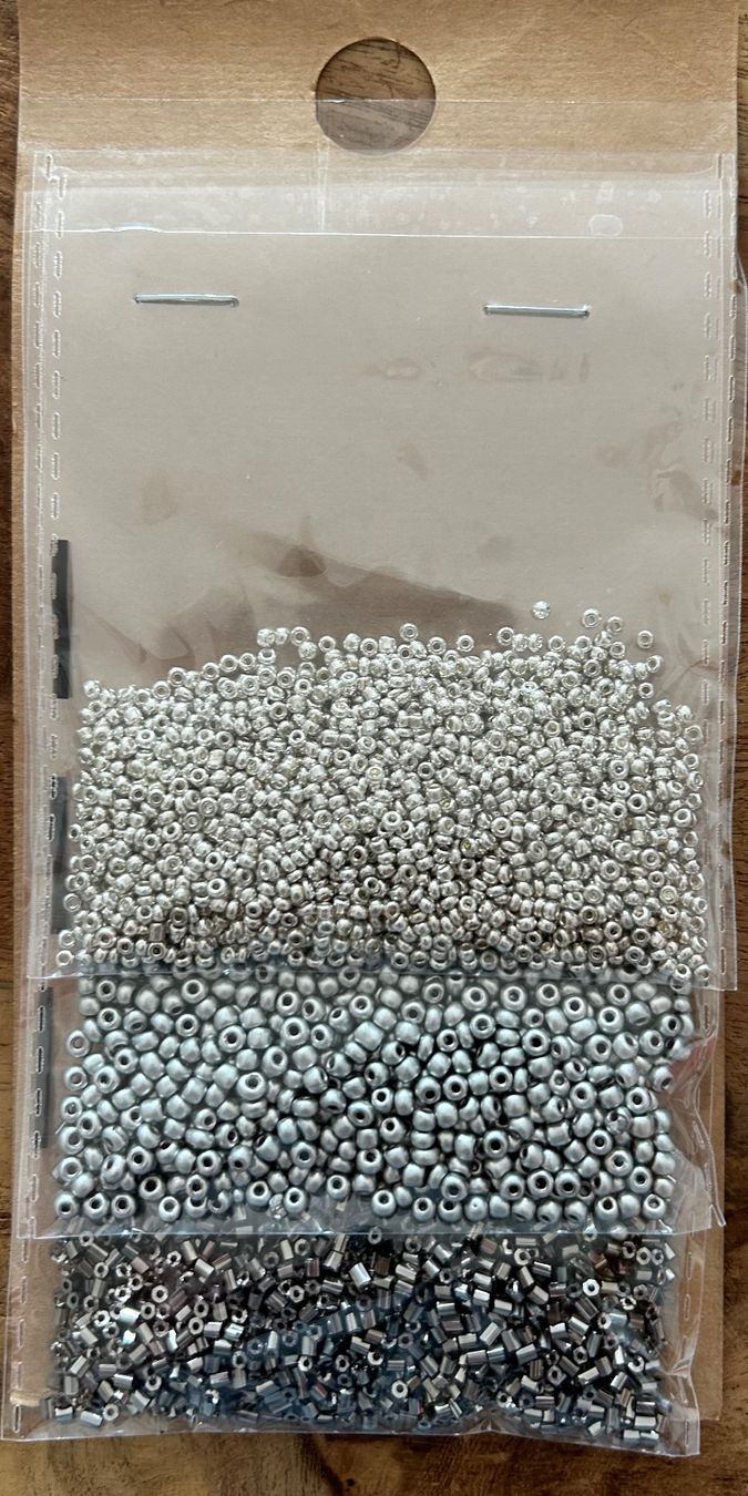 Kit bricolage: Rocailles Perlen Set metallic, 3x 20g – Nuovo e nell'imballaggio originale da Geneve venduto da vane267 1
