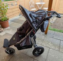 TFK Kinderwagen Hellblau/grau 3 Neue Pneus Multi xWanne