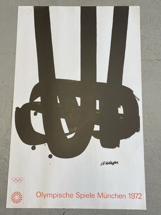 Insigne Officiel Organisateur - Jeux Olympiques De Munich 1972 - Vintage