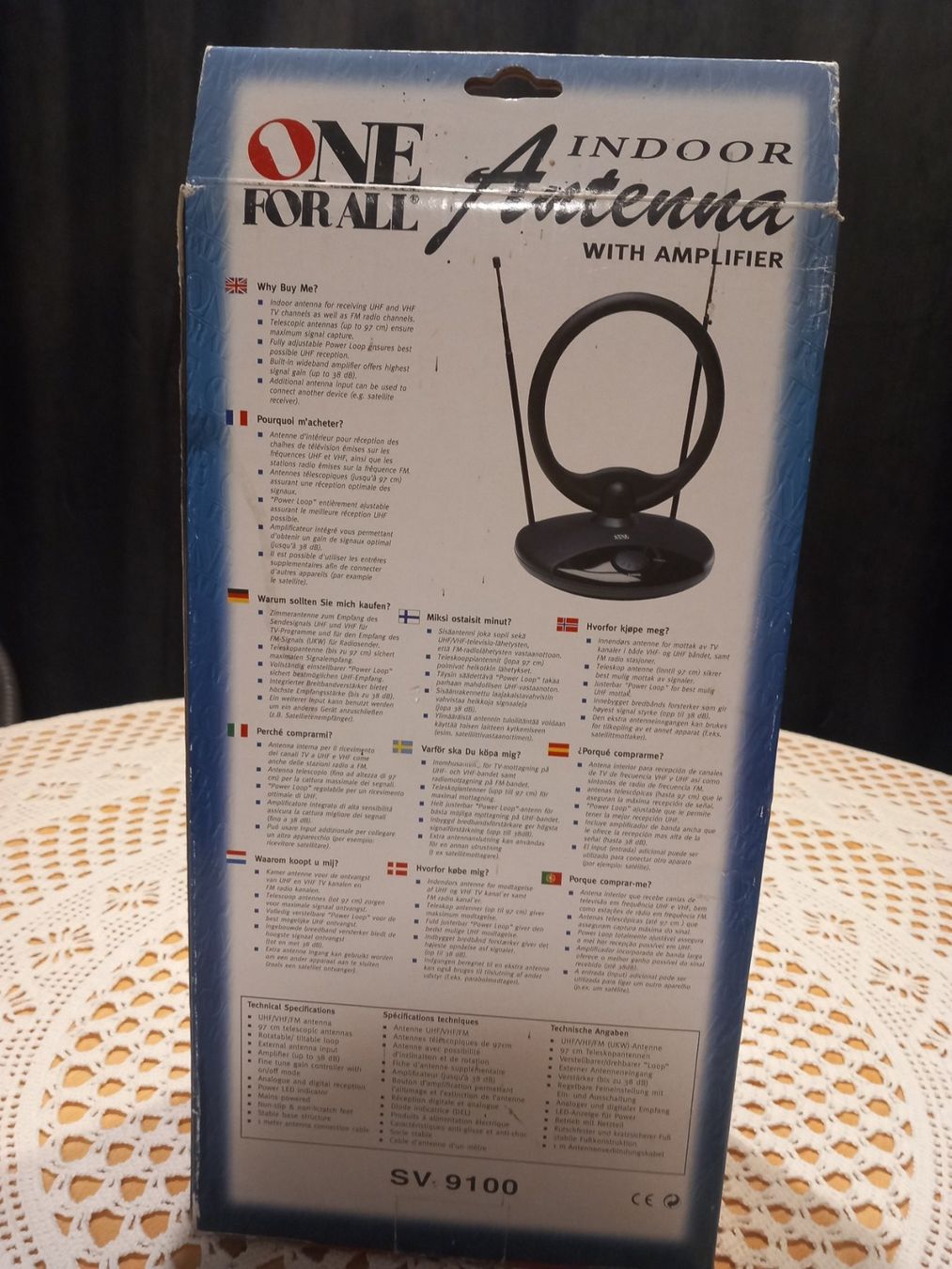 Antenne parabolique: Antenne für Camping oder Ferien Wohnung – Neuf (Voir description) à Zürich par Reyniii 3