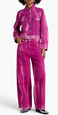 Pantalon et veste de la marque Ganni, taille 32-34