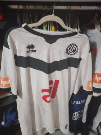 Maillot De Foot FC Lugano (Suisse) – Gardien #1 Errea Taille XL – Porté Match