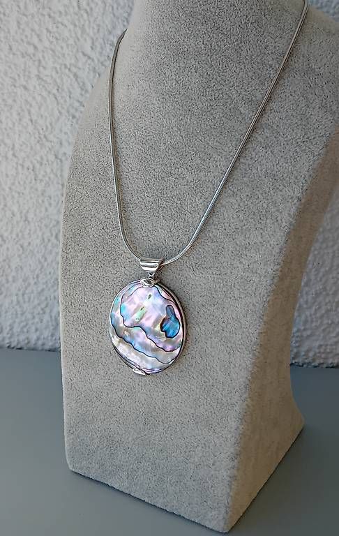 Altri gioielli: Set Ring und Anhänger mit Abalone in Silber – Usato da Stans venduto da wer_fd5f 3
