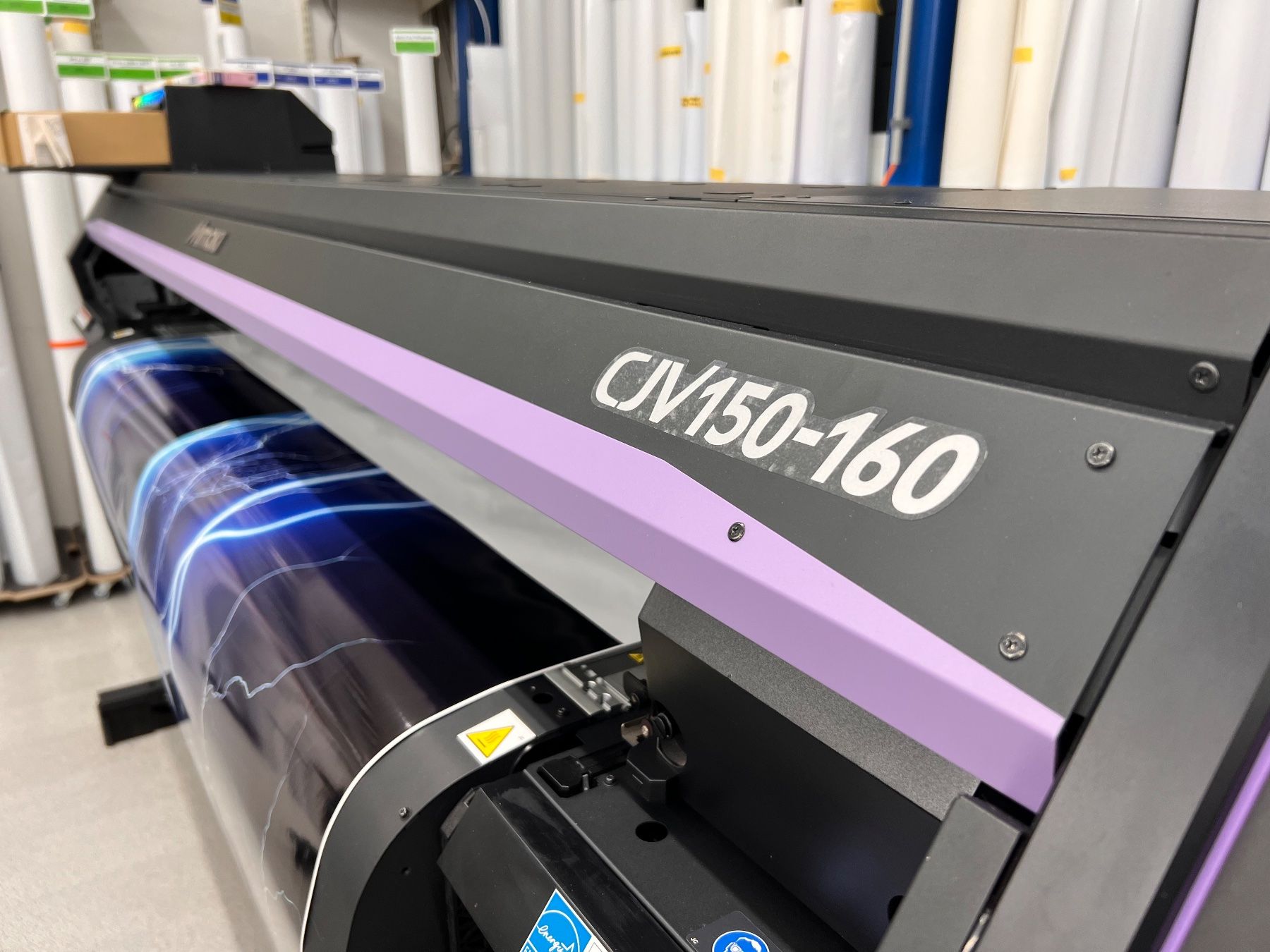 Stampanti: Mimaki CJV150-160 Grossformatdrucker/Schneideplotter Top! – Usato da Siebnen venduto da inf_dz9x 1