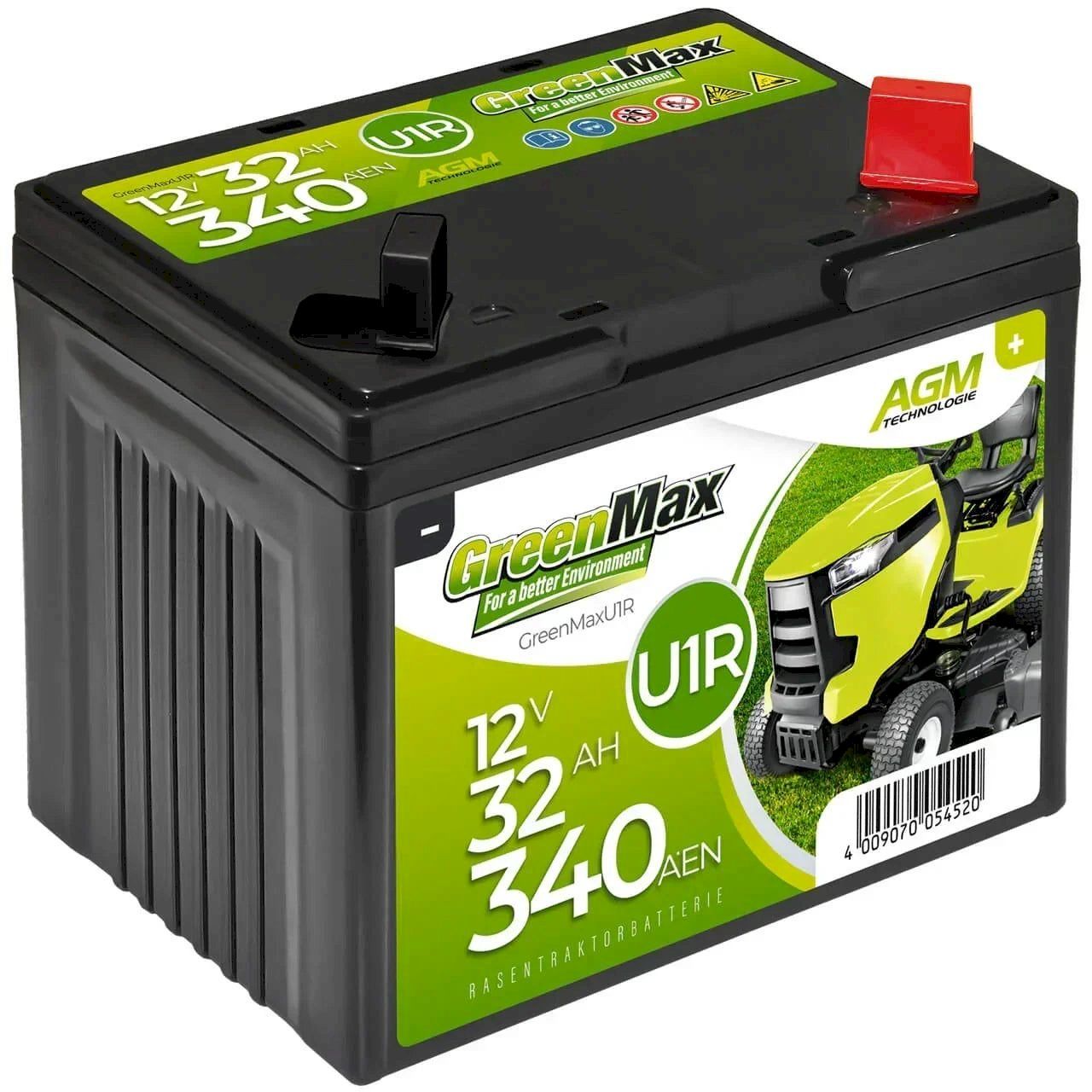 Sonstiges Fahrzeugzubehör: GreenMax U1R 12V 32Ah 340A Batterie – Neu und originalverpackt aus Bottighofen von zaap 2