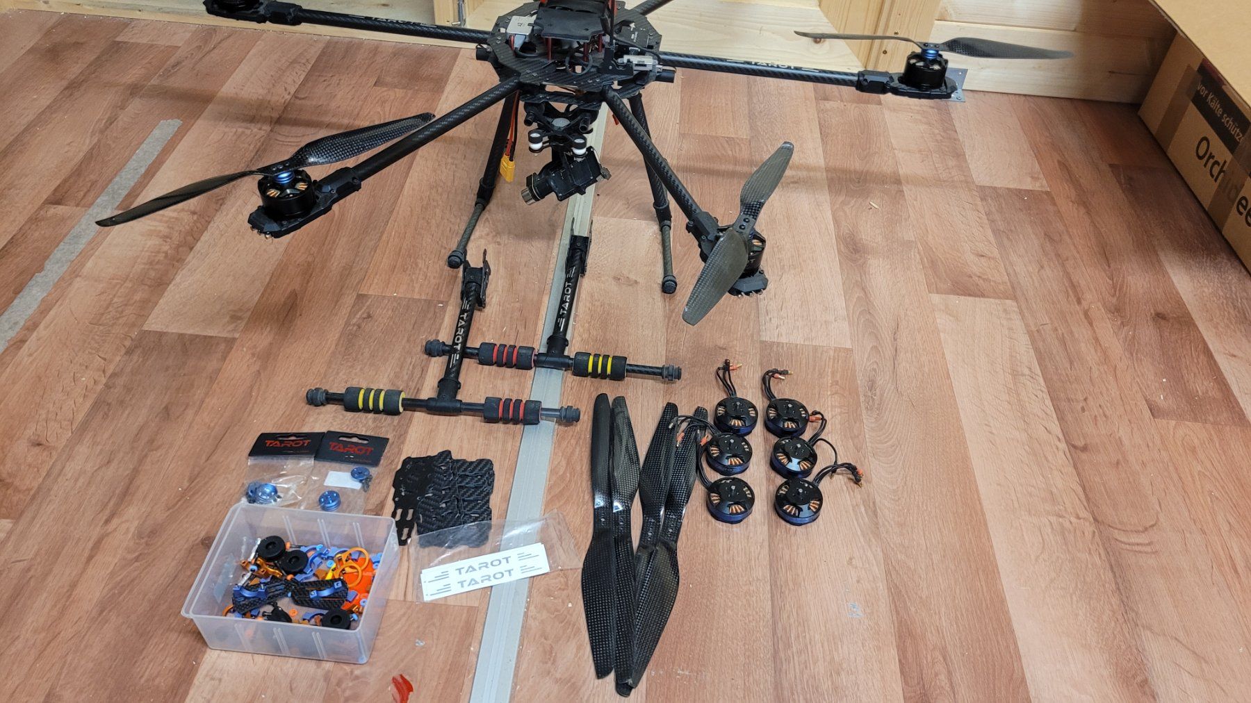 DJI RC Modellbau: Tarot Multicopter/ Drohne mit DJI A2 – Gebraucht aus Rafz von Stone323 5