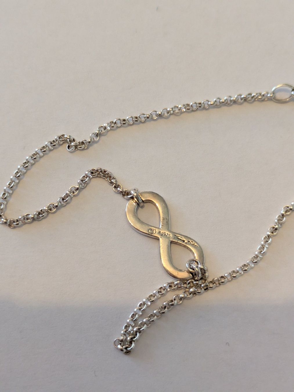 Thomas Sabo Catenine: Thomas Sabo Fusskette "Infinity" – Usato da Winterthur venduto da skandinavienliebe 2