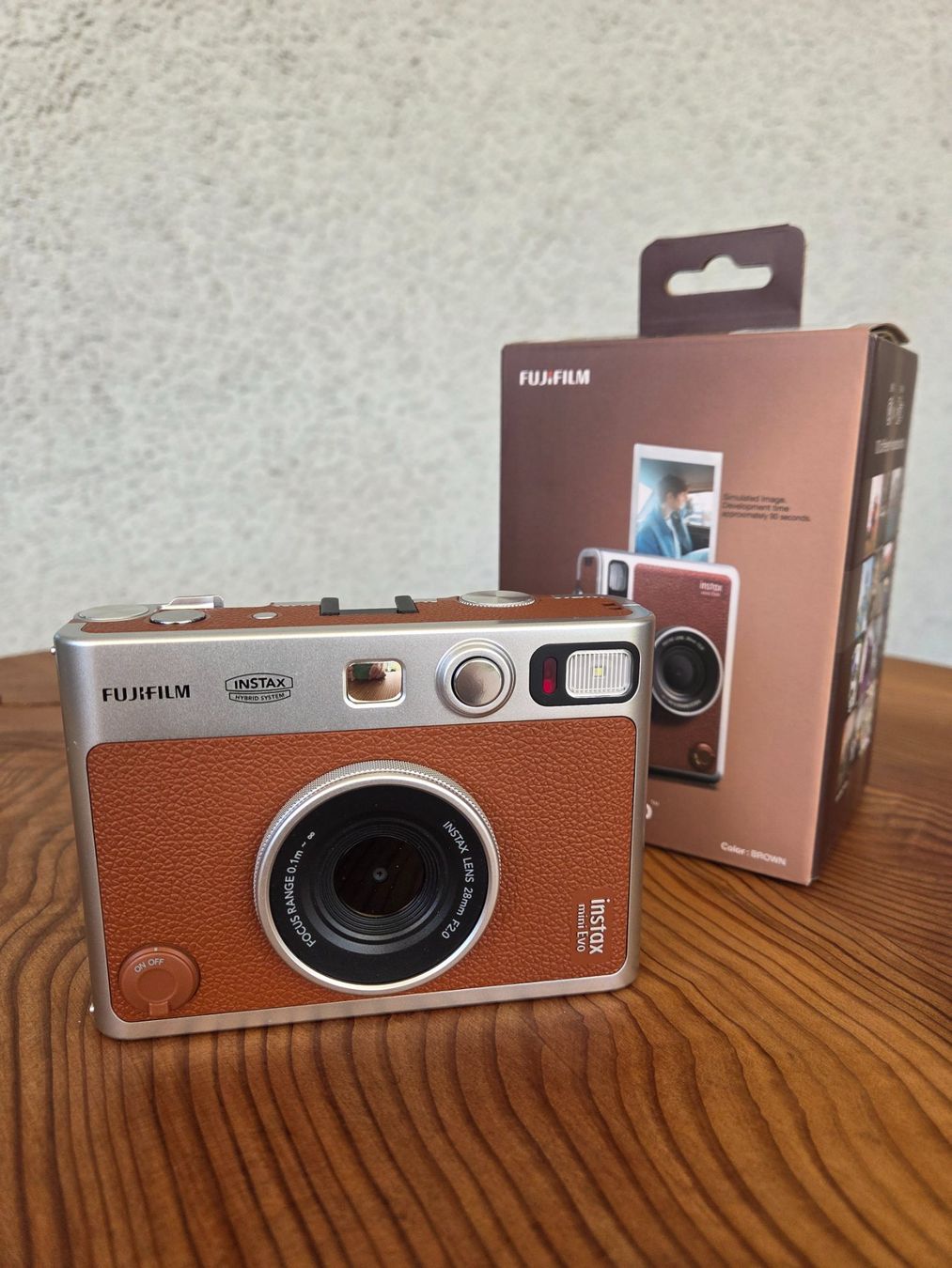 Fujifilm Kamera: Instax mini Evo mit Zubehör – Neu (gemäss Beschreibung) aus Cham von Hopy