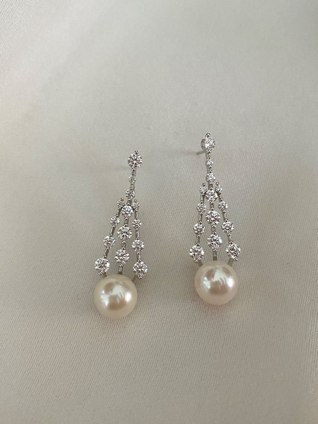 Orecchini pendenti & Orecchini a lobo: 8.5mm Akoya Perlen Ohrringe/echte – Nuovo e nell'imballaggio originale da Sarnen venduto da Yingsperlen2