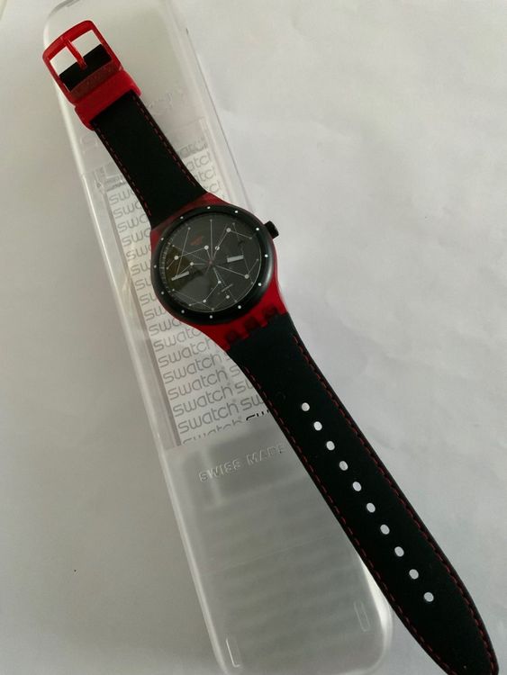 Swatch Montres: Swatch Automatic Sistem 51 SISTEM RED - ungetragen – Neuf avec emballage d'origine à Wettswil par rotonda 1