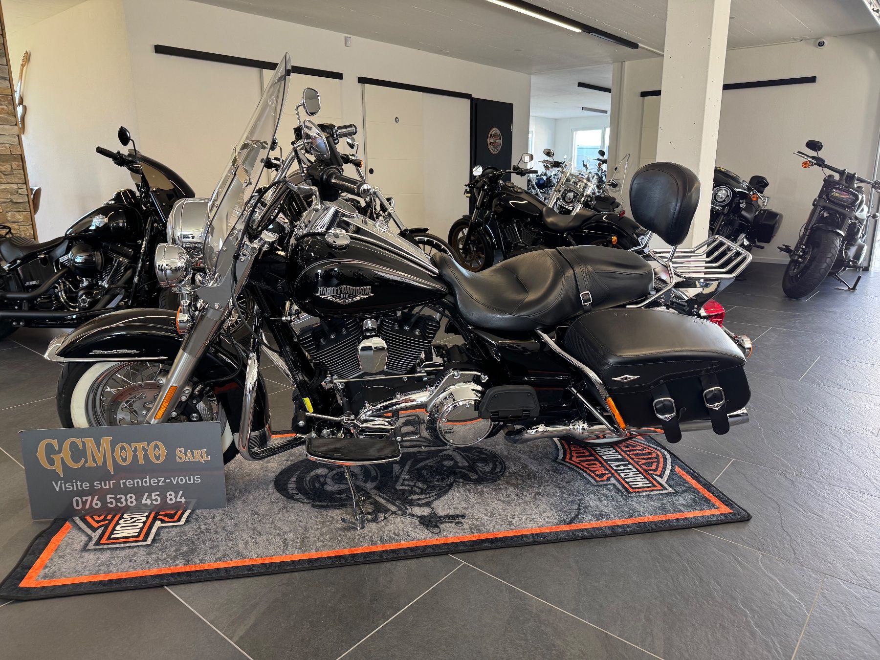 Harley-Davidson Chopper: Harley Davidson Road King 103 Touring LEASING POSSIBLE – Usato da Echallens venduto da HD90 5