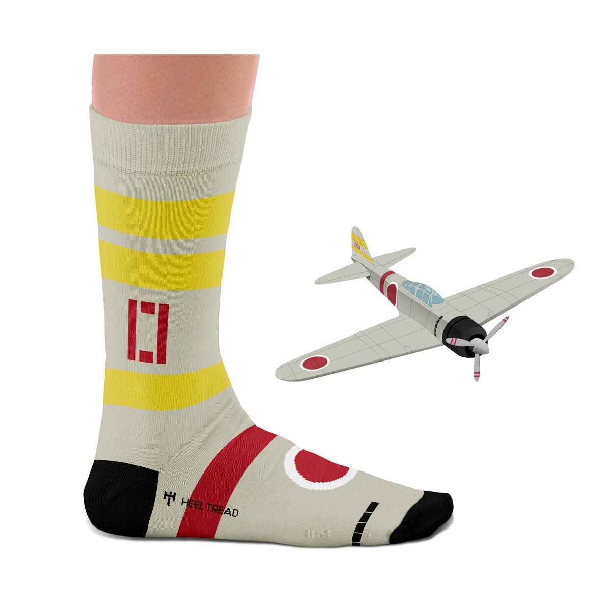 Modellismo RC: Zero A6M Socks 41/46 – Nuovo e nell'imballaggio originale da St-Prex venduto da FonfonRCTeam
