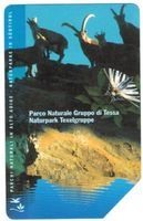 Telefonkarte Italien AA-93 Südtirol Steinbock Schmetterling