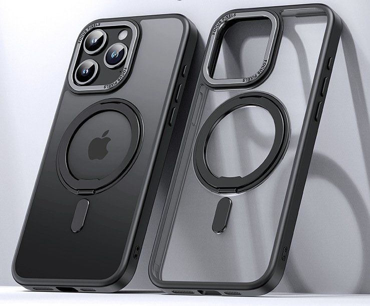 Cover & Protezioni schermo: iPhone 15 Plus - Coque Magnétique support magsafe rotatif – Nuovo e nell'imballaggio originale da Morges venduto da DigiAC 7