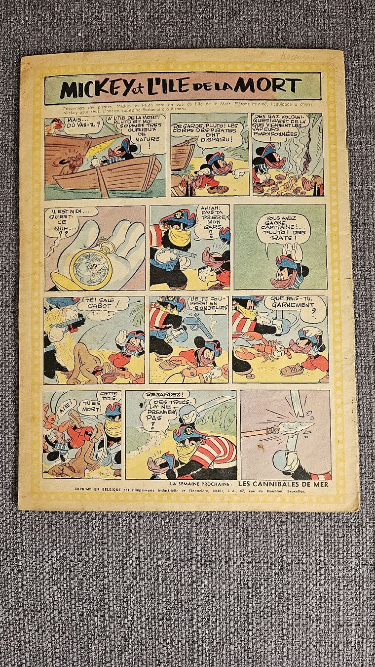 Comics: mickey original 1951  janvier – Gebraucht aus montsevelier von  2