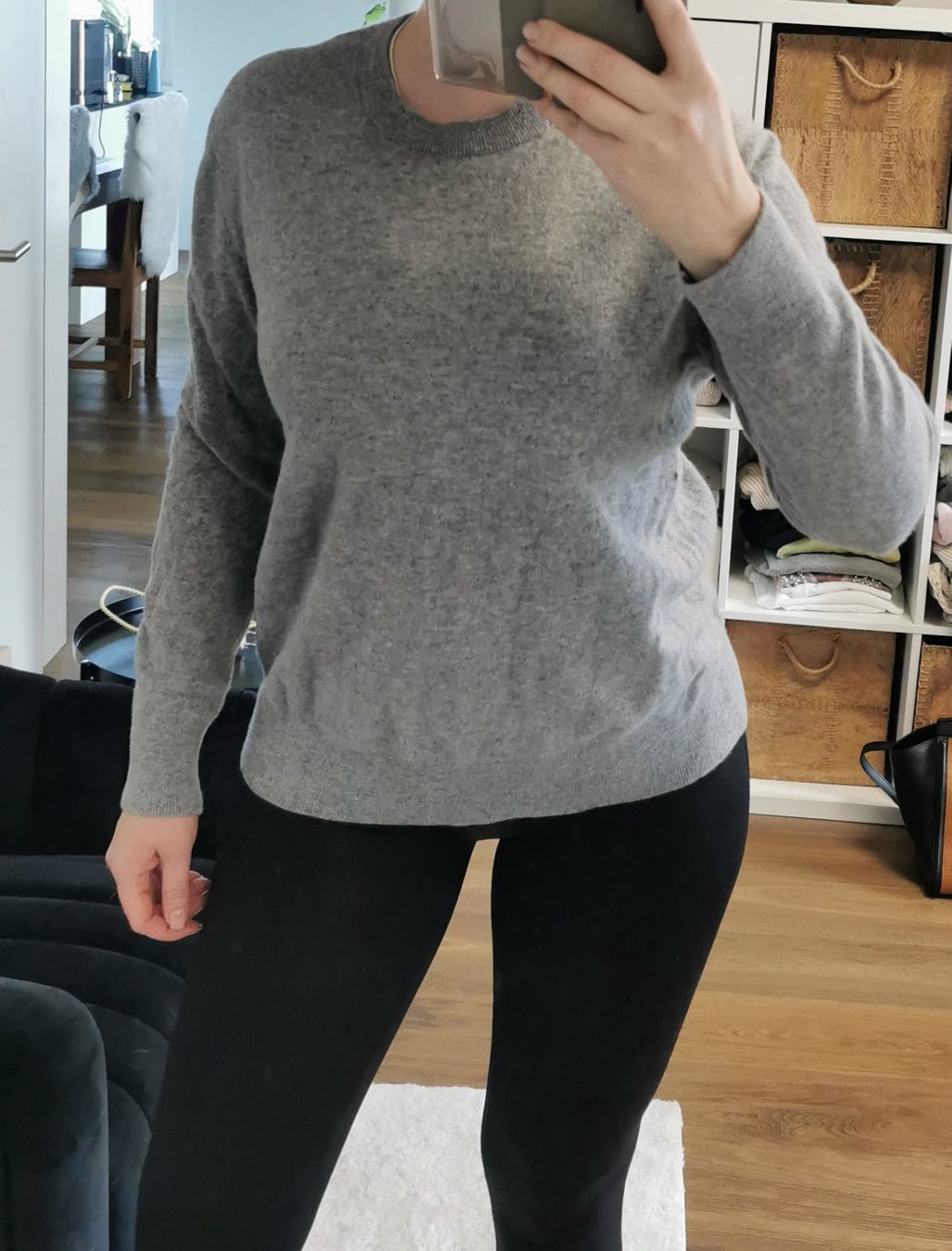 C&A Maglioni & Felpe: 100% wolle Pullover grau warm XL Pulli H&M – Usato da Staad SG venduto da Chirrari 1
