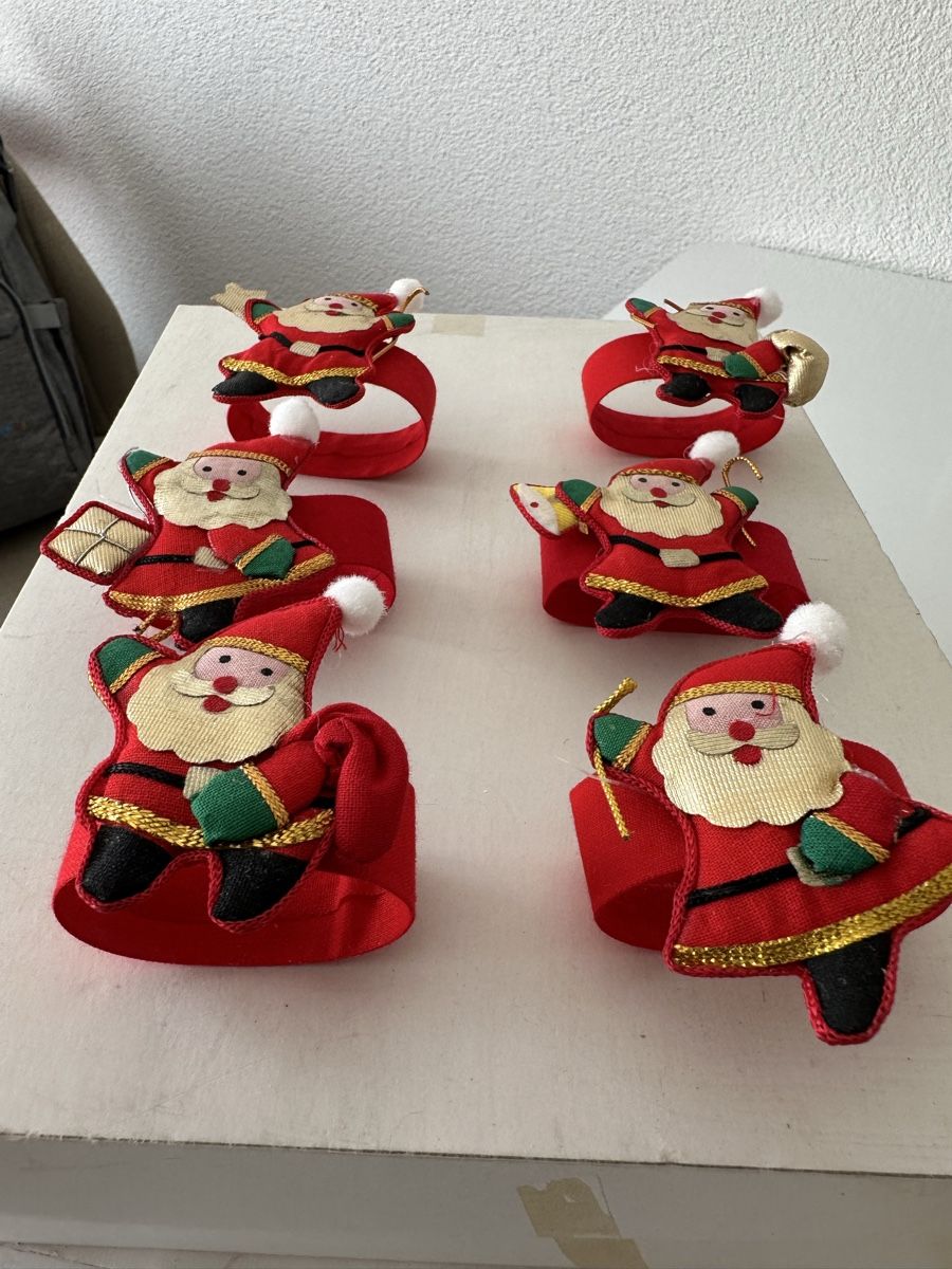 Tutte le decorazioni: Vintage Serviettenhalter  Samichlaus Weihnachtsmann – Usato da Oberentfelden venduto da vilibrand 1