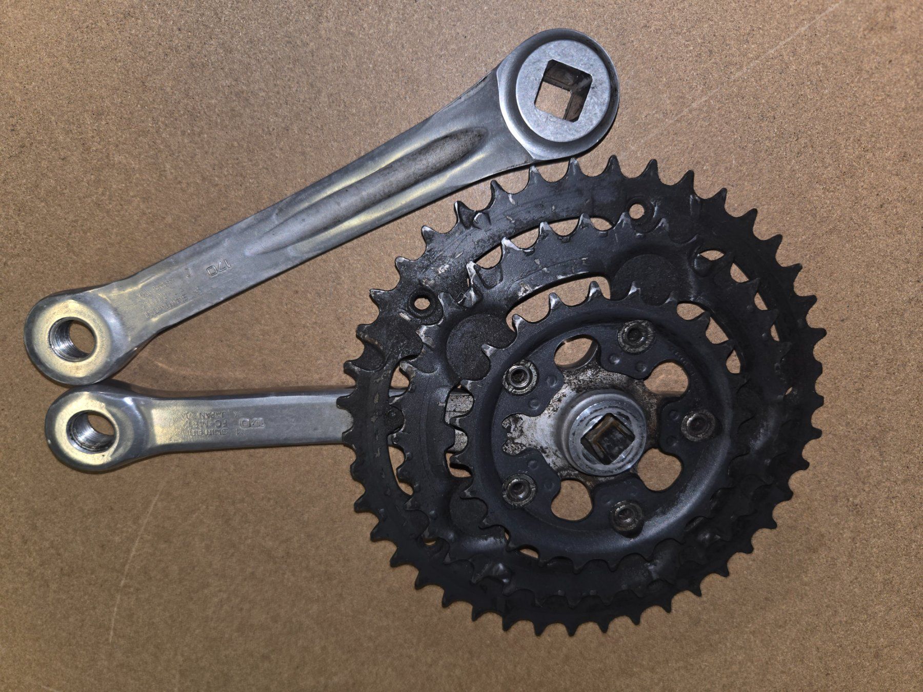Shimano Pièces détachées: Shimano Kurbel 3fach – D'occasion à Ammerswil AG par Undenheim 2