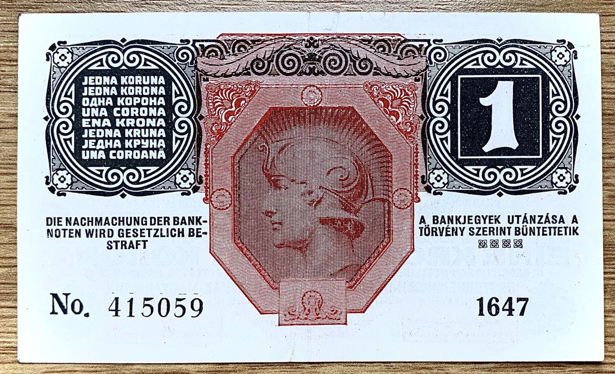 Banknoten: 1 Krone Österreich 1916!!! – Gebraucht aus Oberentfelden von NunoLouro 1