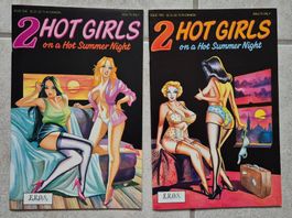 Erotik Comic Sammlung "Two Hot Girls" -  Eros Comix 1991