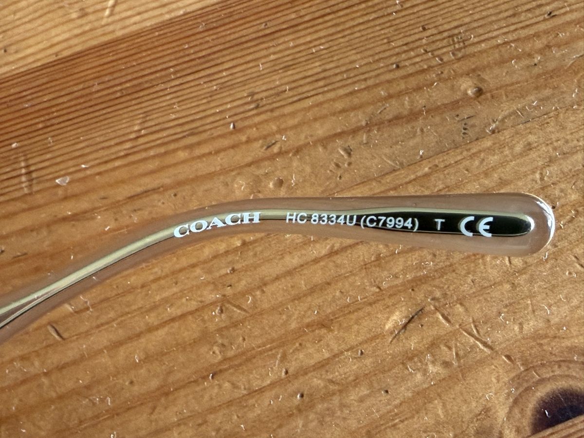 Coach Brillen & Gläser: Brille COACH HC 8334U Transparent Grey mit Etui – Neu und originalverpackt aus Zürich von daki81 3