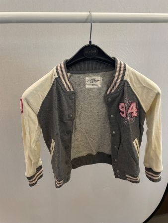 Süsse Mädchen Collegejacke Gr. 104/112 Herbstjacke, H&M