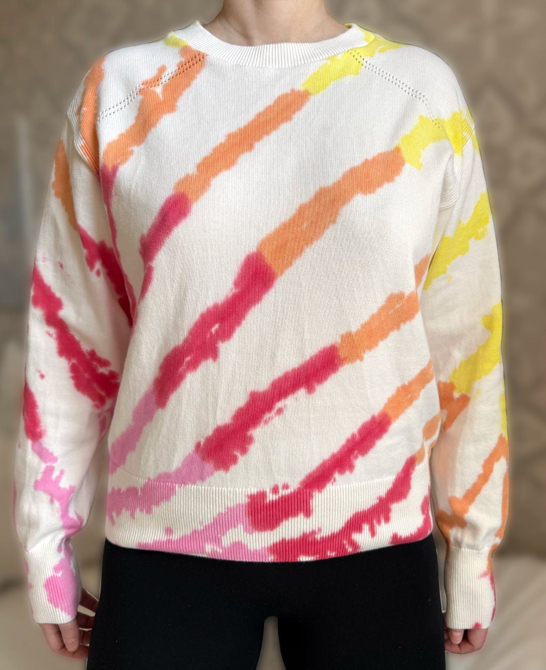 Maison Scotch Maglioni & Felpe: Scotch & Soda Batik Pullover, Gr. M, Bio-Baumwolle, neu – Nuovo (secondo la descrizione) da Luzern venduto da good.dog