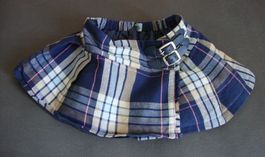++ kurzer Rock in blau ++ Gr. 74 / 80 ++