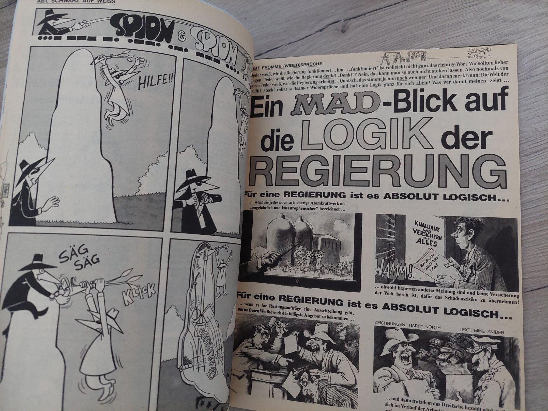 Fumetti: 7 alte Mad Comics - Top Zustand – Usato da Obfelden venduto da Foto_Bild_Kunst_Buch 7
