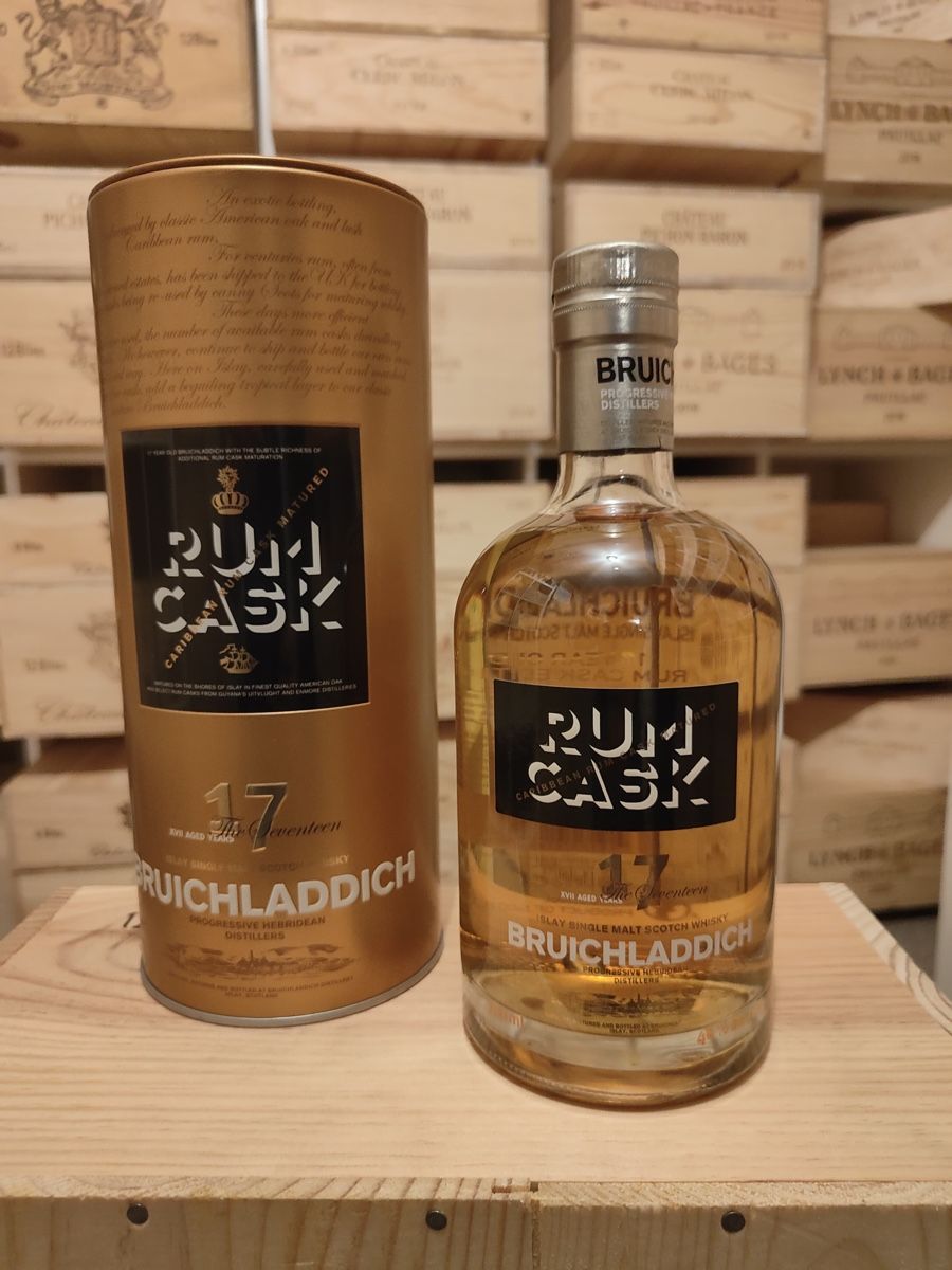 Bruichladdich Spirituosen: Bruichladdich 17 years Rum Casc – Neu und originalverpackt aus Hinwil von motleycrue