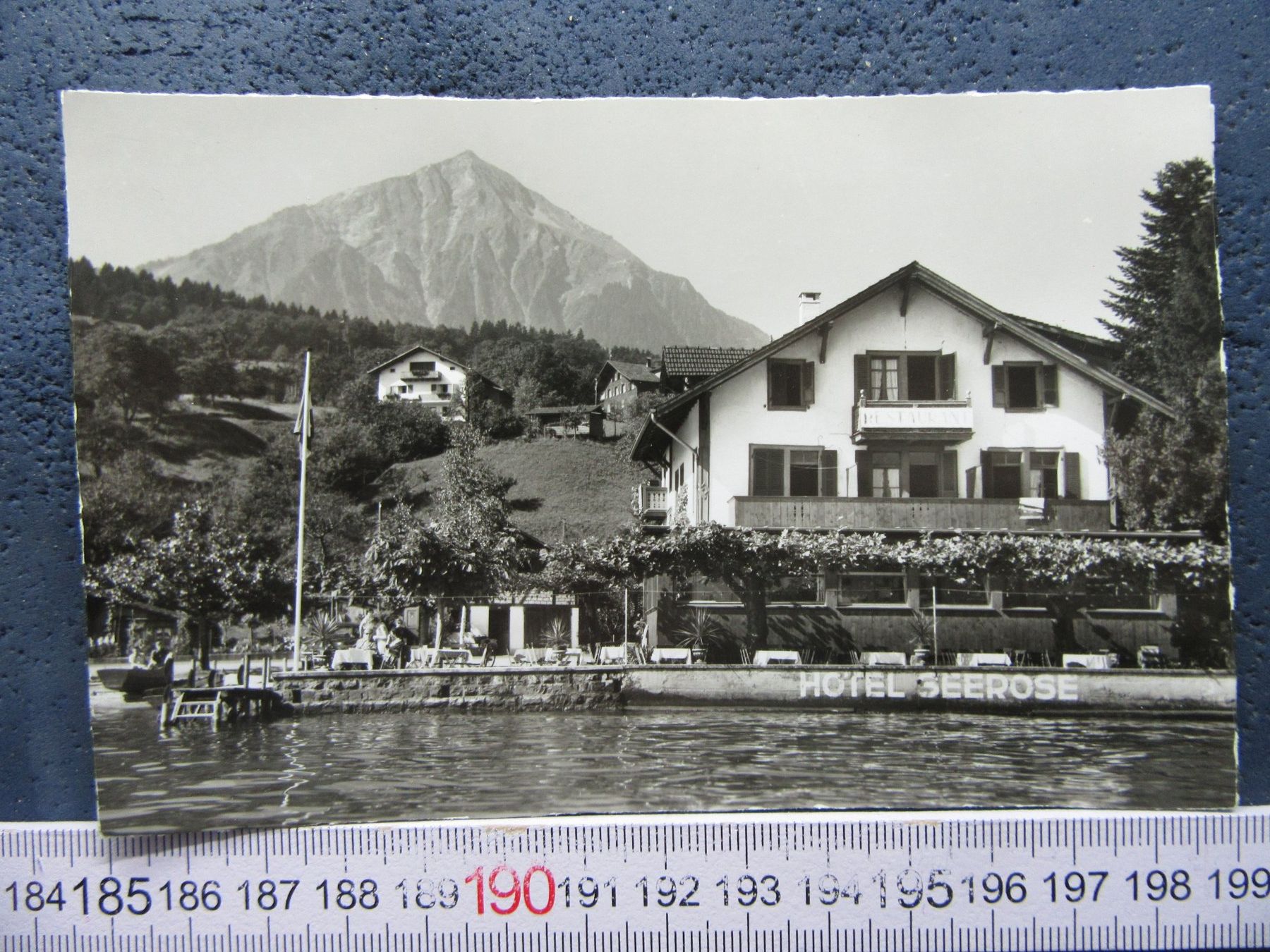Cartoline postali: FAULENSEE HOTEL SEEROSE THUNERSEE NIESEN – Usato da Ettingen venduto da Hausi4711