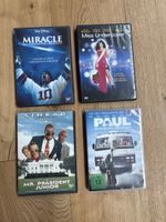 4x DVD-Filme: Miracle, Miss Undercover, Mr. Präsident, Paul